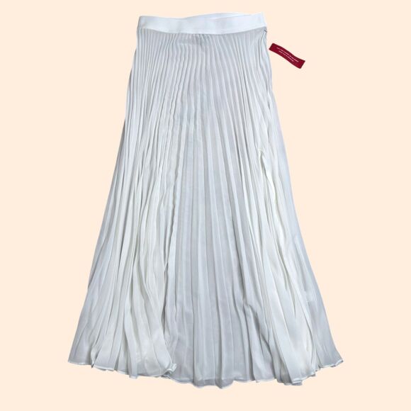 Carbon39 Mesh Pleated Maxi Skirt - Picture 2 of 6